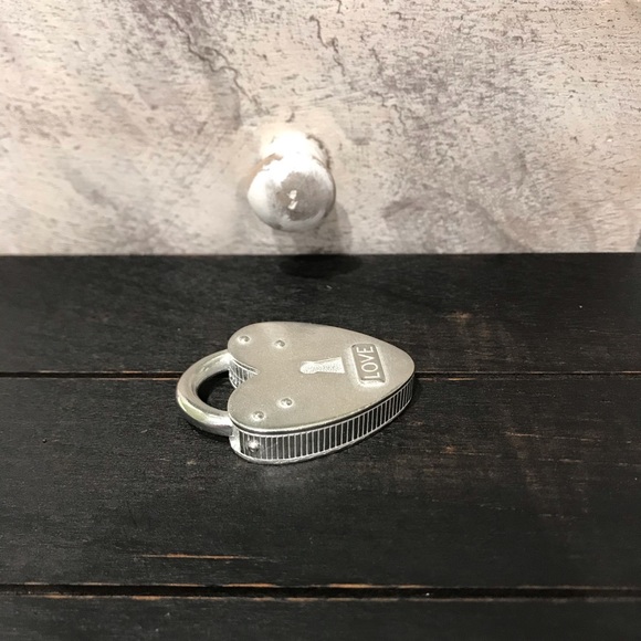 🆕 Vilmain Silver Heart lock - Picture 3 of 5